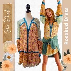Free People Rosebud Tunic Dress- Brandnew without tags- Medium